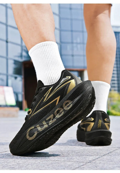 Men's Running Shoes Outdoor Sneakers Breathable Mesh Off-road Luxury shoes Trainer Shoes Couple Cushioning Race Non-Slip Fashion