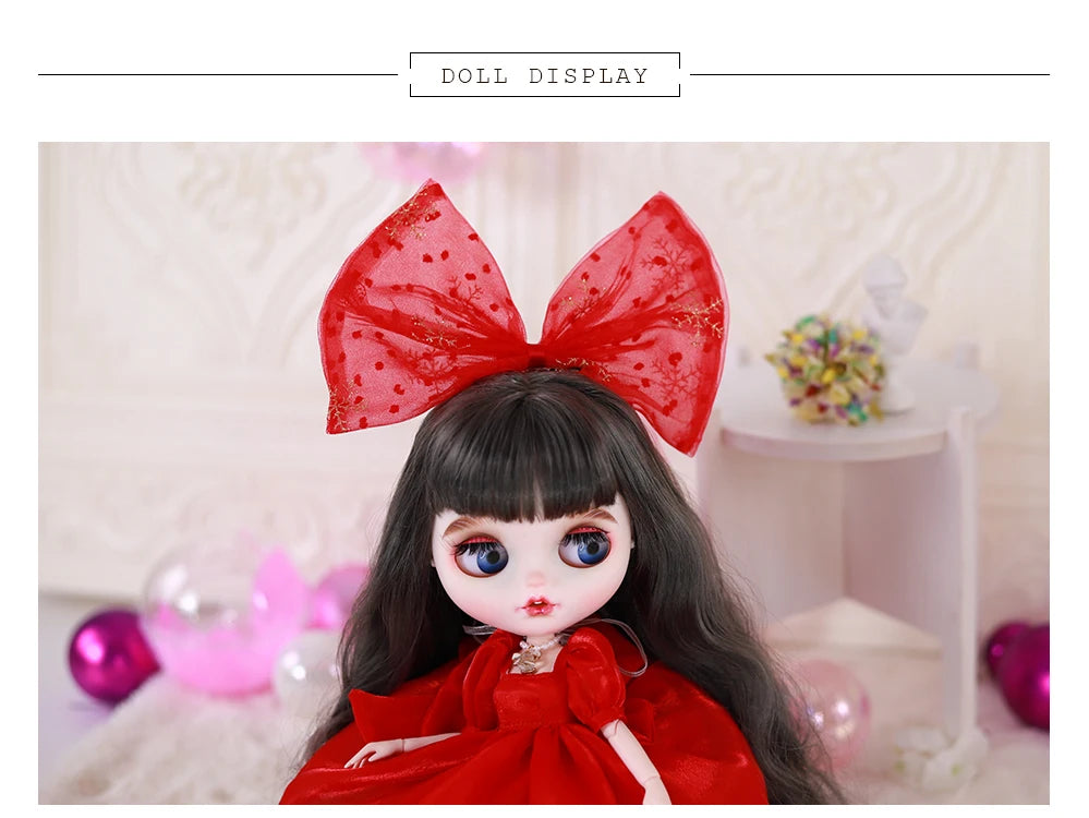 ICY DBS Blyth Doll 1/6 Clothing Joint Body Princess Dress Casual Clothing Toy Gift