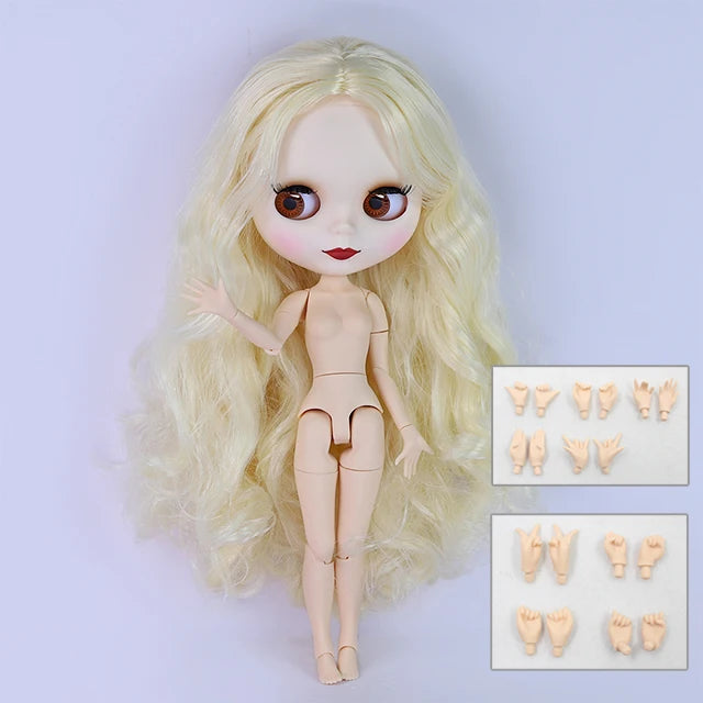ICY DBS Blyth Doll 1/6 BJD Toy  Joint Body Set for Special Sale Random Eyes 30cm Anime Girl Gift