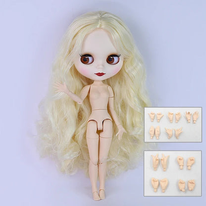 ICY DBS Blyth Doll 1/6 BJD Toy  Joint Body Set for Special Sale Random Eyes 30cm Anime Girl Gift