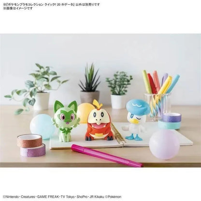 Bandai Original Genuine POKEMON MODEL KIT QUICK 1 21 22 23 Anime Action Figures Toys Kids Gift Assembly Model Collect Ornaments