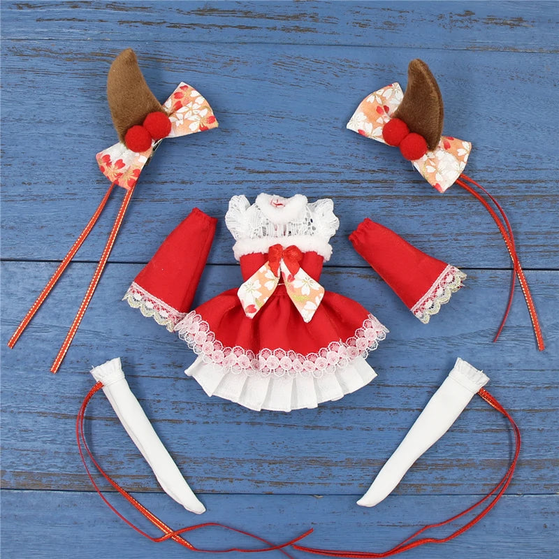 Doll clothes ICY DBS Blyth doll 1/6 bjd special price clothes set Girl Toy SD