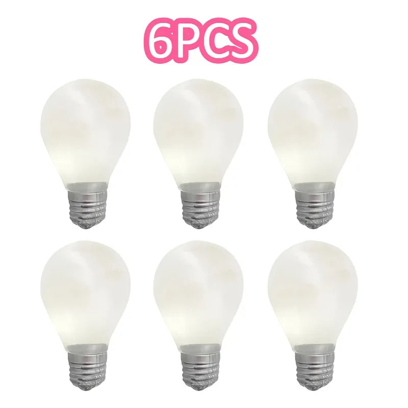 Squishy Light Bulb Maltose Luminous Squeeze Toy Slow Rebound Sensory Fidget Toy Anxiety Relief Novelty Funny Decompression Gift