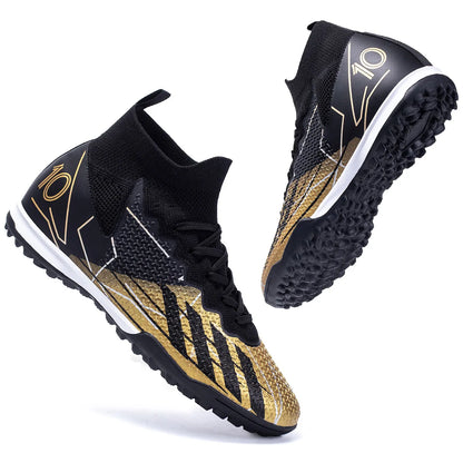 New competition-level football shoes, universal for men and women, professional game training sports shoes, short studs, crushed
