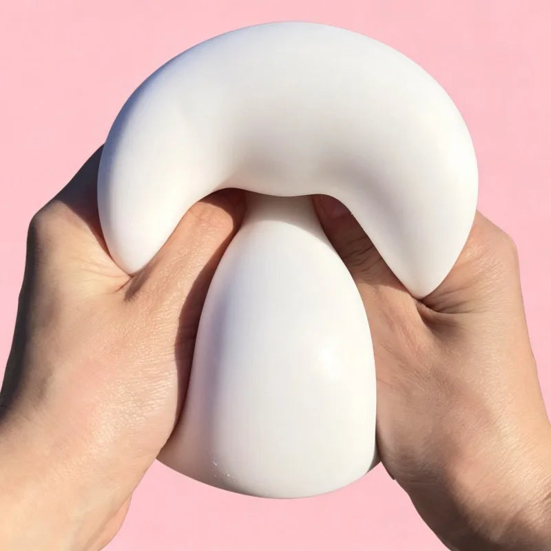 Squishy Bread Stress Ball Fidget Toy Soft Bun Squeeze Ball Stress Relief Slow Rising Sensory Toys for Adults Relaxing Gifts