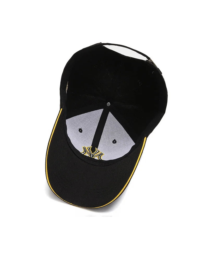 Hat Men's Casual Korean Version Outdoor Versatile Sunscreen Embroidery Letter Cap Couple Baseball Cap Women's Fashion Sunshade