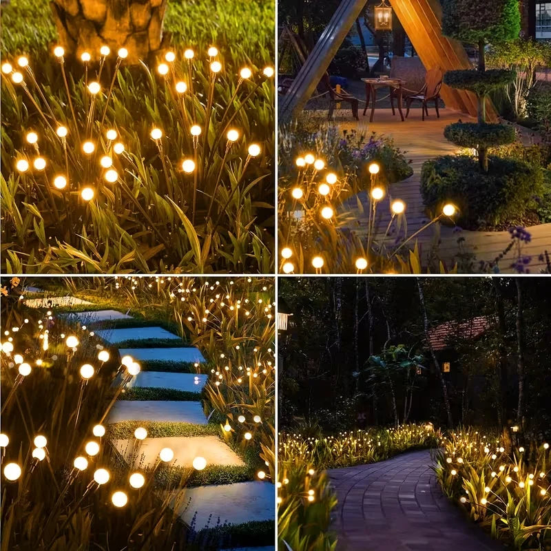 1pc Solar LED Tube Light 100LED Tube Rope String Light 8 Modes with Outdoor PVC Tube Light Solar Fence Light For Home Garden Yard Party Party Decoration