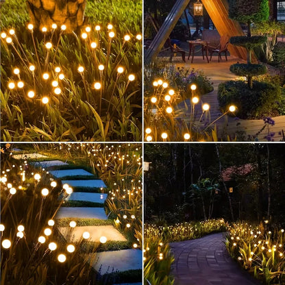 1pc Solar LED Tube Light 100LED Tube Rope String Light 8 Modes with Outdoor PVC Tube Light Solar Fence Light For Home Garden Yard Party Party Decoration