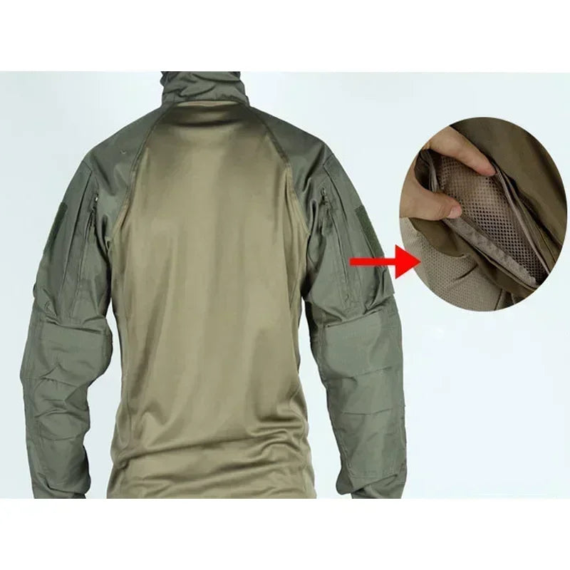 UF PRO Pioneer Frog Suit Summer Quick Drying Training Top G3 Tactical Clothing CP Camouflage Bullet Camping and Hunting T-shirt