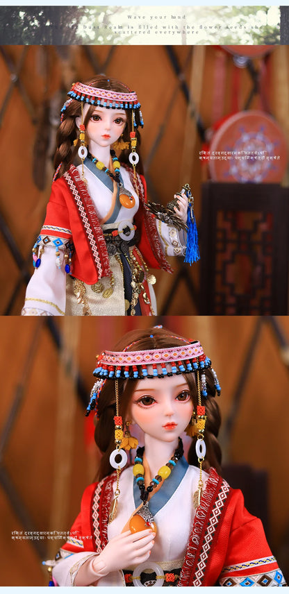 DBS 1/3 BJD toy Dream Fairy Season Series mechanical joint Body hand-painted makeup high quality 60cm collection doll sd