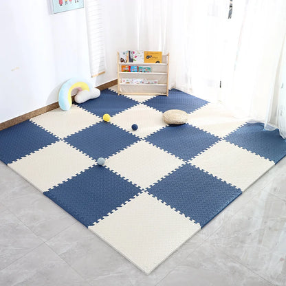 4~20Pcs Puzzle Fitness Mat, Eva Interlocking Foam Floor Tiles for Home Gym, Home Gym Equipment Mat, Non-Slip Floor Mat for Kids