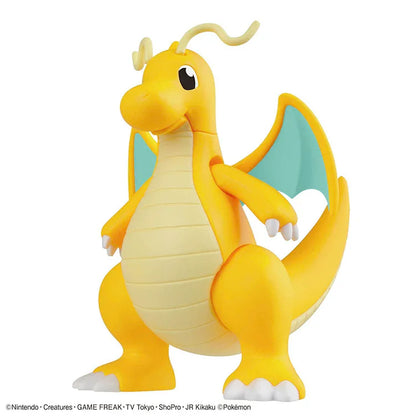Bandai Original In Stock POKEMON Miraidon Mega Rayquaza Dragonite Charizard Anime Action Figures Assembly Model Ornaments