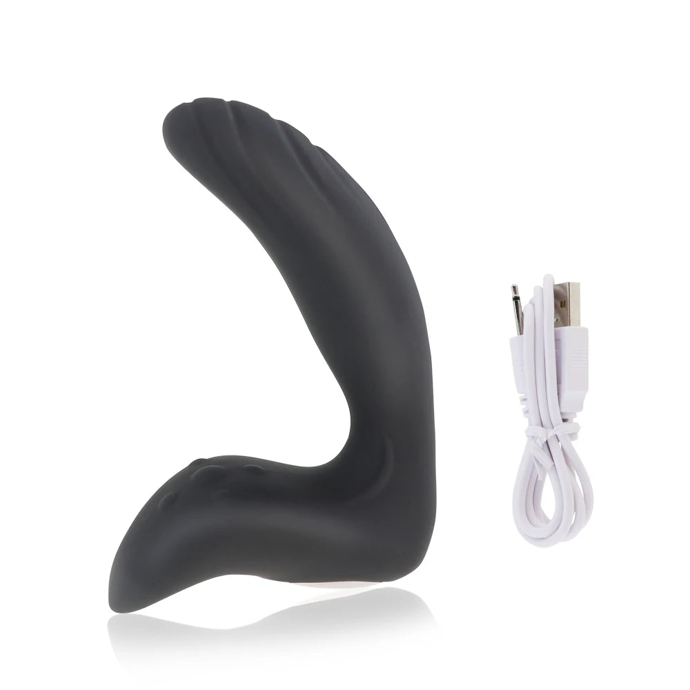 Vibrating Prostate Massage Dildo Vibrator Anal Plug Powerful Motors 10 Stimulation Patterns Butt Plug Silicone Sex Toys for Men