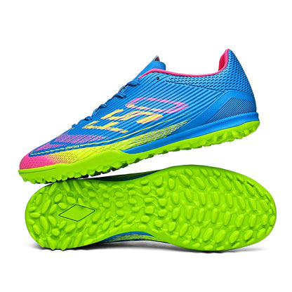 New Men Football Boots Breathable Sport Training Soccer Shoes Cleats Sport Outdoor TF Futsal Match Turf Grass Drop Shipping
