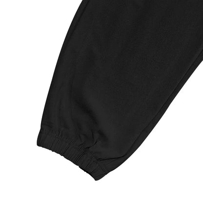 Amazon Cross-Border Cotton and Linen Tied Feet Multi-Pocket Tether Solid Color Loose Drawstring Trousers