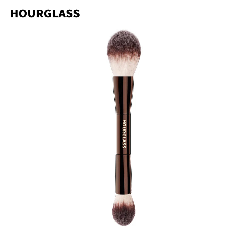 Double-Ended Powder Makeup Brush