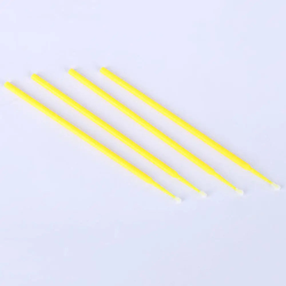 100pcs/lot Micro Brushes Make Up Eyelash Extension Disposable Eye Lash Glue Cleaning Brushes Free Applicator Sticks Makeup Tools