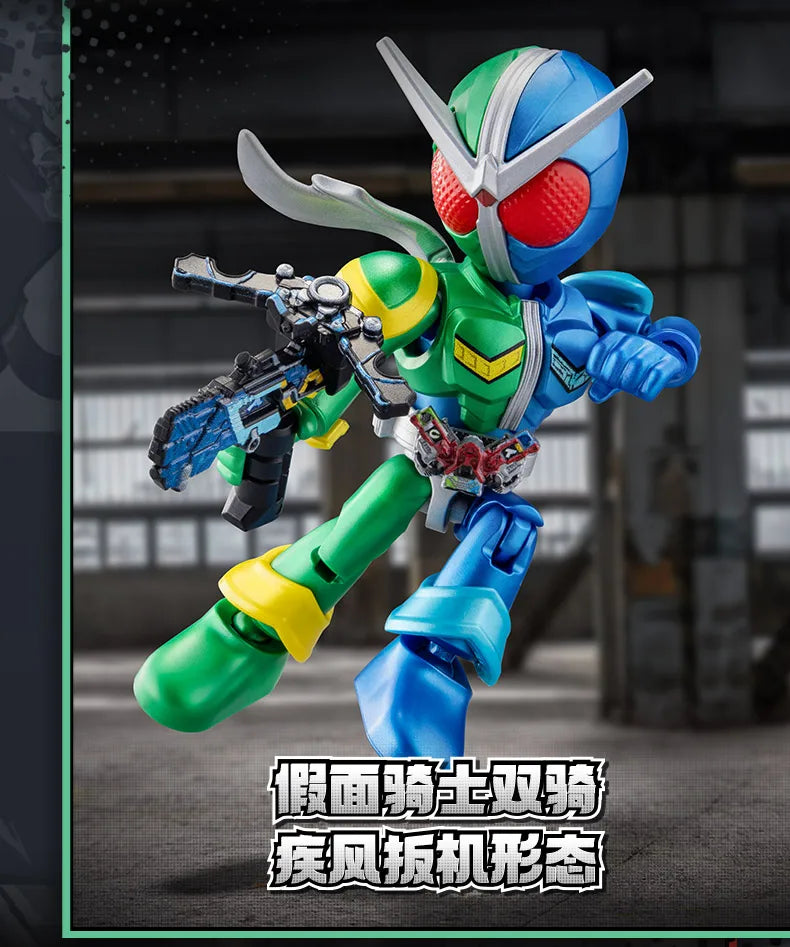 BLOKEES Kamen Rider Building Blocks Kabuto Geats Kaixa Delta Masked Rider Action Figure Assembled Toys