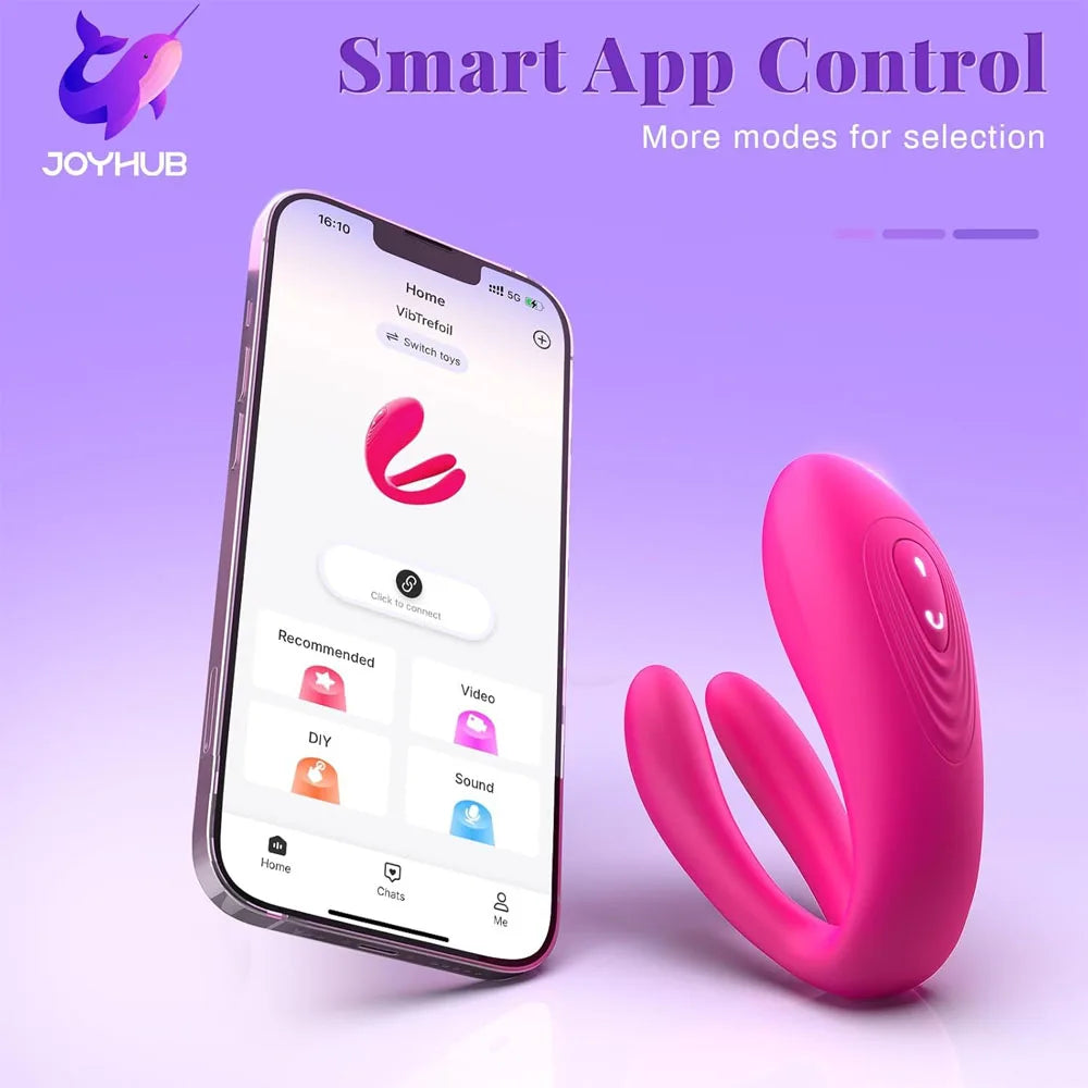 App Wireless Remote Control Wearable Vibrators G Spot Triple Vagina Clitoral Stimulator Dildo Sexual Pleasure Tools for Women