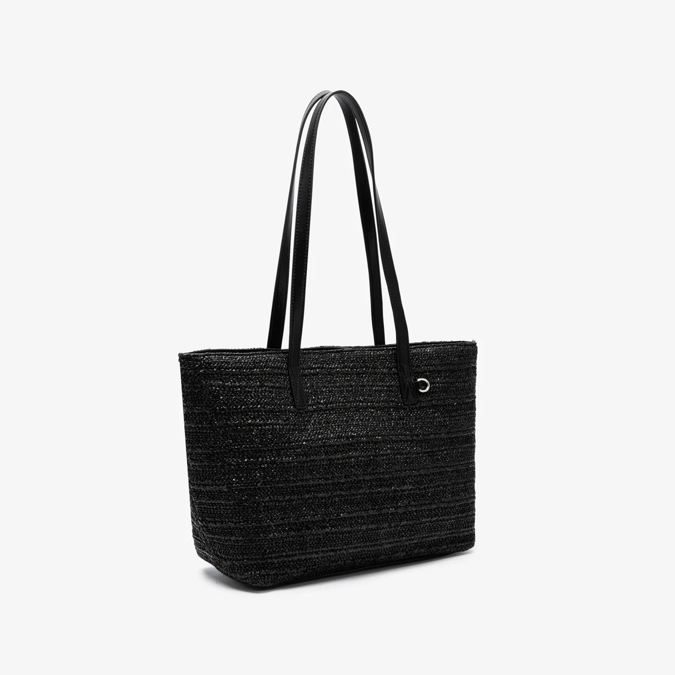 Women's Straw Tote Bag – Large Capacity Beach & Shopper Bag, 2 Colors, 2 Sizes - TRYSHOPPY