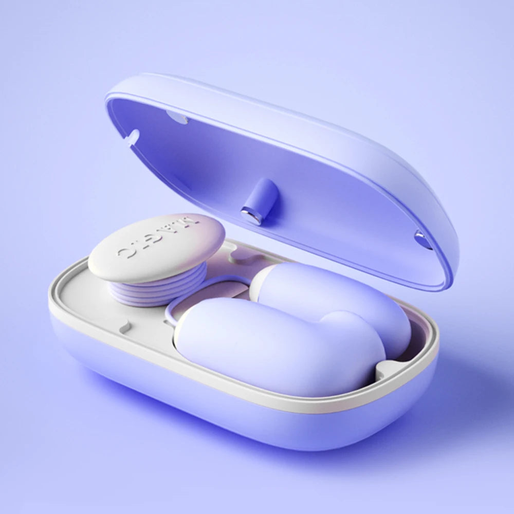 Double Jump Egg Clit Sucker Vagina Sucking Vibrator With Cute Magic Box Female Clitoris Vacuum G-pot Stimulator Nipple Sex Toys