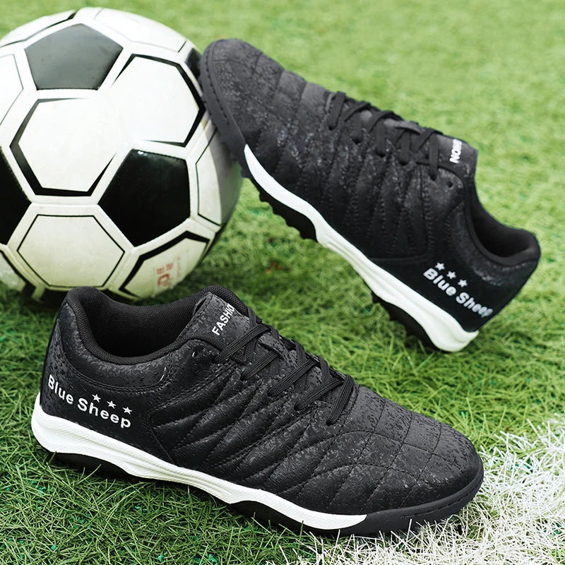 Men's TF Futsal Soccer Shoes – Breathable Turf Cleats