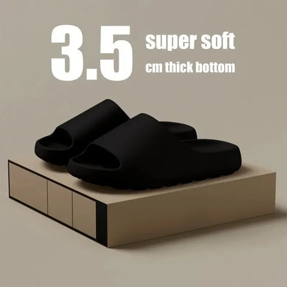 Men's Slippers EVA Soft Thick Soled Summer Fashion Slippers & Women's Slides Beach Sandals
