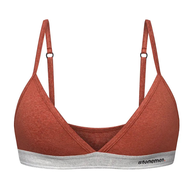 Women's Wireless Triangle-Cup Bra