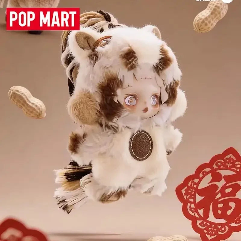 POP MART LABUBU Have A Good Run Series Vinyl Plush Pendant Trendy Blind Box Toys Mystery Box Guess Action Figure Surprise