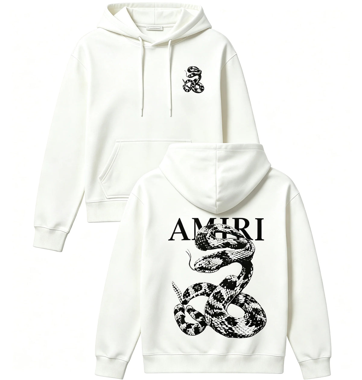 Snake Graphic Streetwear Hoodie