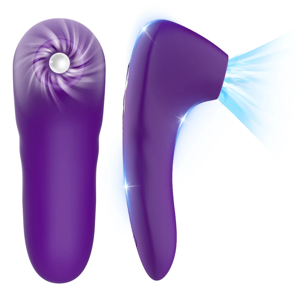 Powerful Clitoris Sucking Tongue Vibrator for Women 10 Vibration Modes  Nipples Suction Stimulator Clitoral Massager Sex Toy