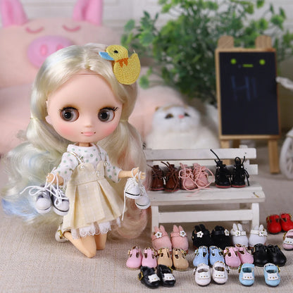 ICY DBS Middie Blyth Doll Shoes For DODO Doll OB11 Body Boots Suit 20cm Height Middie