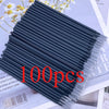 100/500pcs Eyelash Cleaning Brush Lash Extension Micro Cotton Swab Individual Eyelashes Microbrush Beauty Makeup Clean Remover