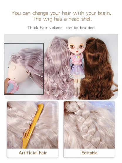 ICY DBS Blyth Doll White Skin Joint Body 1/6 BJD Special Price OB24 Toy Gift