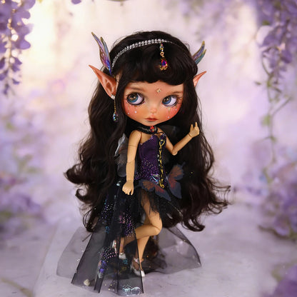ICY DBS Blyth 1/6 Doll Hand drawn Elf Hand drawn Doll Set Including Elf Ears SD