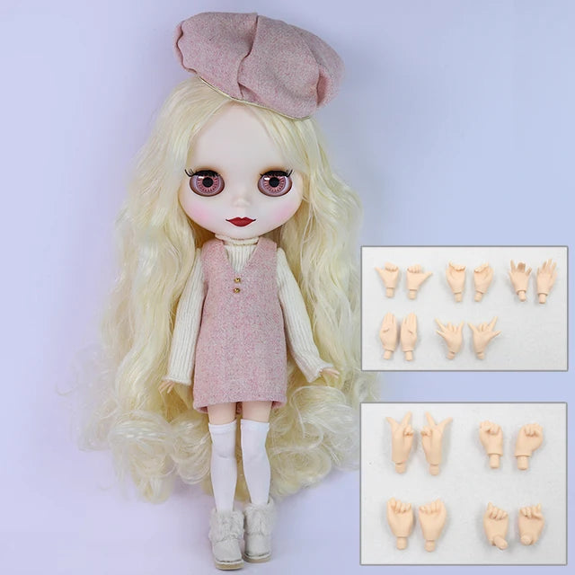 ICY DBS Blyth Doll 1/6 BJD Toy  Joint Body Set for Special Sale Random Eyes 30cm Anime Girl Gift