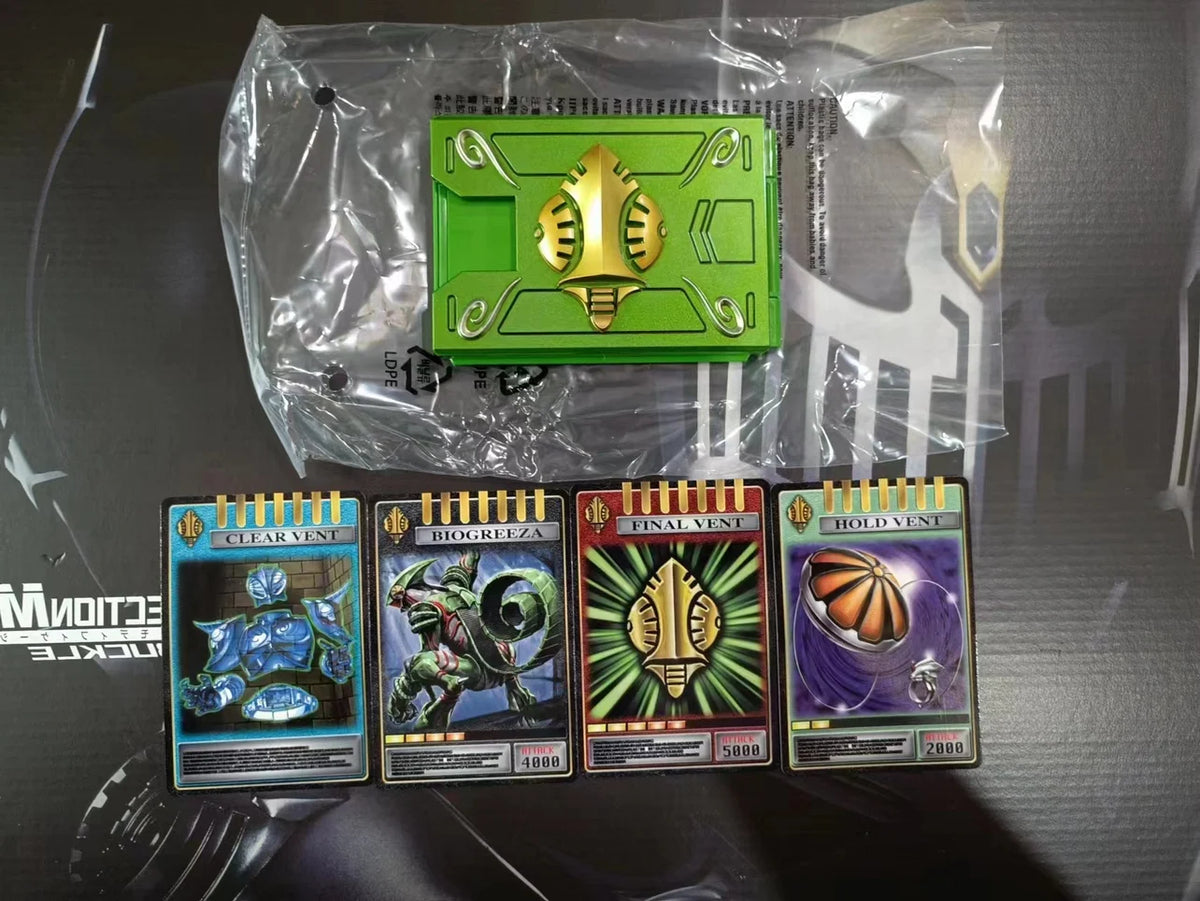Genuine Bandai Kamen Rider Ryuki Csm Belt Box Insert Card V Buckle Dragvisor Ryuga Ouja Collection Children Toy Collect Gift