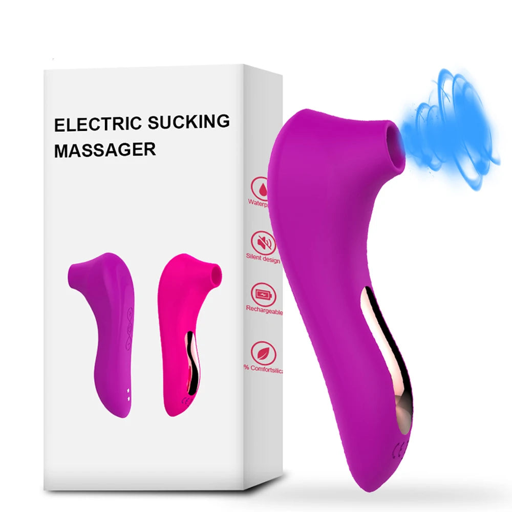 Sucker Clitoris Sucking Adult Supplies Vibrator Female Clit Oral Stimulator Nipple Vagina Sex Toys for Women Masturbator Product