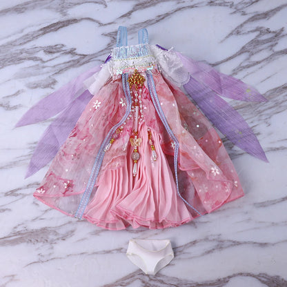 ICY DBS outfits for DREAM FAIRY Doll 1/6 BJD Special Offer clothes girls anime dress