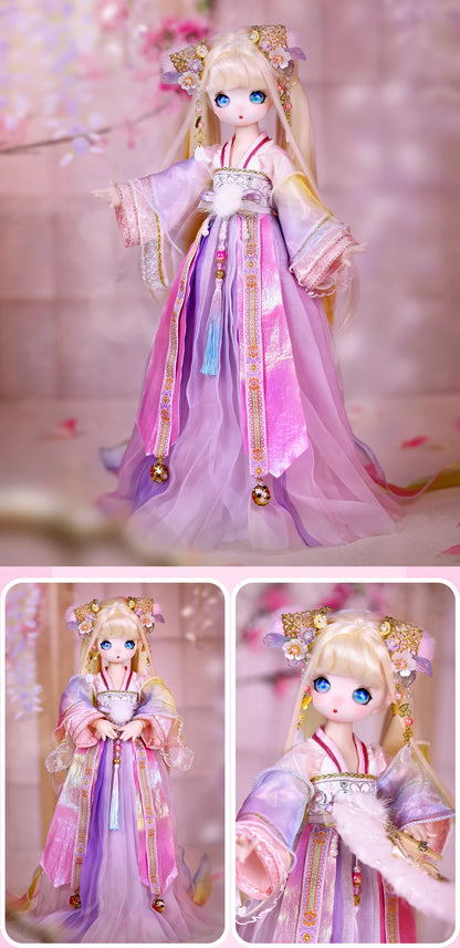 ICY DBS 1/4 BJD Dream Fairy Doll ANIME TOY Mechanical Joint Body Collection Doll  Official Makeup 40cm SD