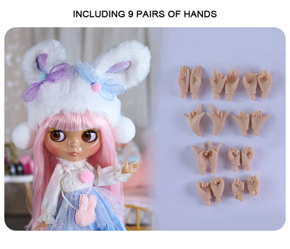 ICY DBS Blyth doll bjd joint body Tan Skin Cute Dress Clothing 1/6 30cm Girl Gift Anime SD