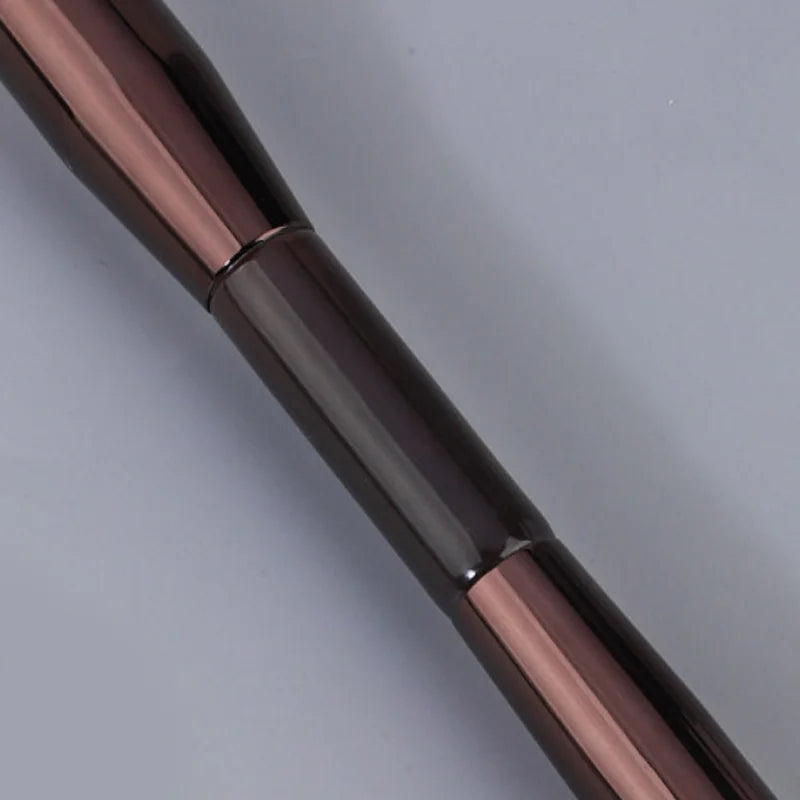 Makeup Brush, Powder Brush, Blush Brush, Loose Powder Brush, Exquisite Professional Metal Handle, Double-head Design, with Box