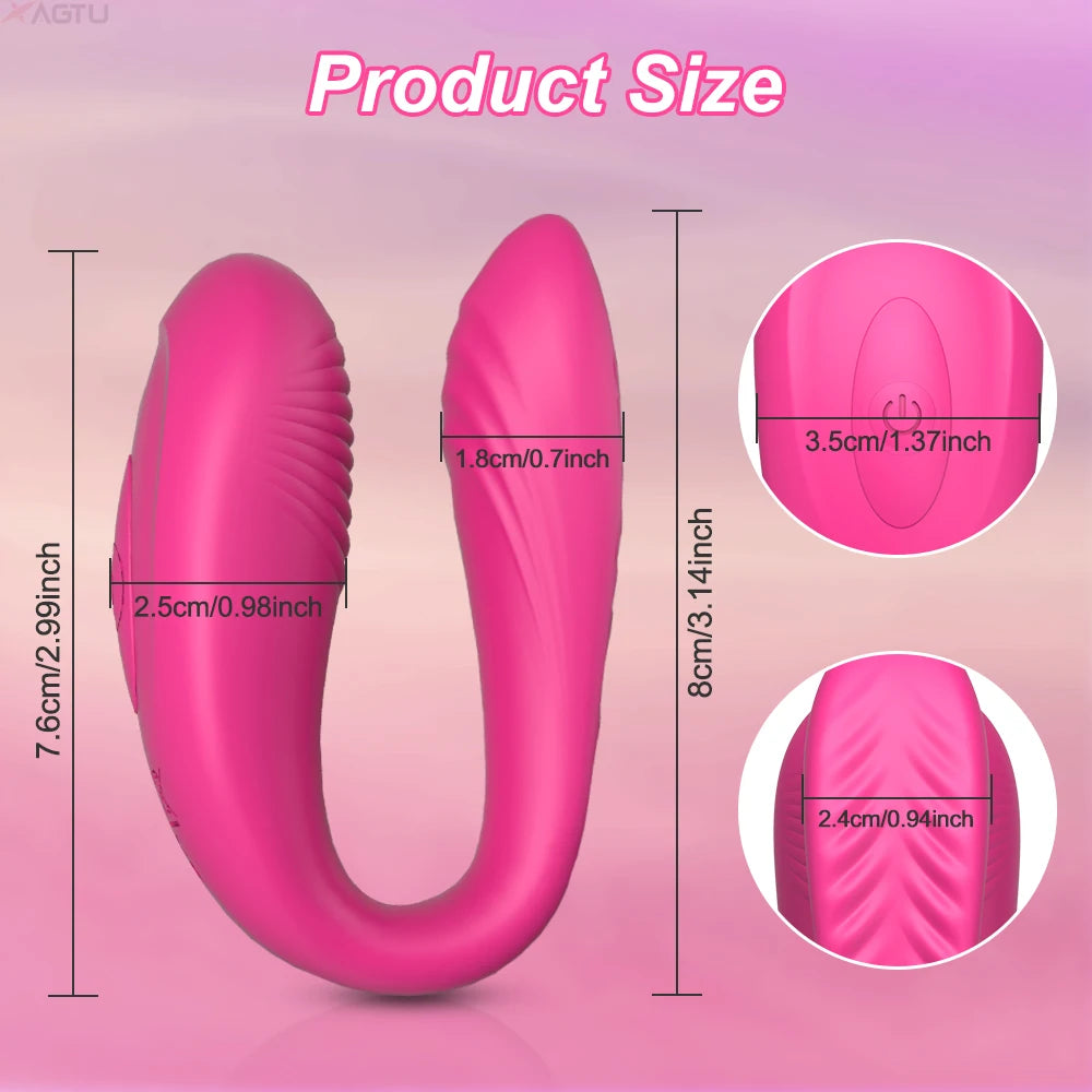 App-Controlled Wearable Couples Vibrator