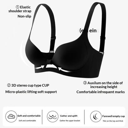 Women's Seamless Wireless Support Bra