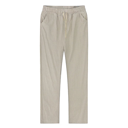 Men's Cotton-Linen Casual Pants