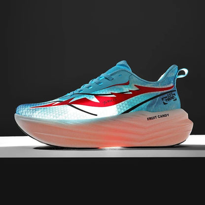 Men's Running Shoes Breathable Couple Trainer Race Luxury shoes Sneakers Mesh Outdoor Non-Slip Jogging Cushioning Off-road Shoes