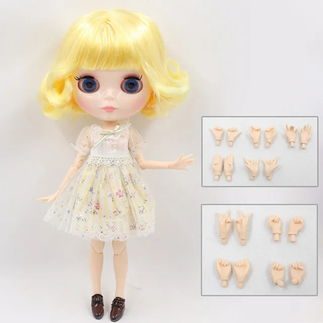 ICY DBS Blyth Doll icy 1/6 bjd 30cm toy white skin joint body naked doll or doll clothes shoes