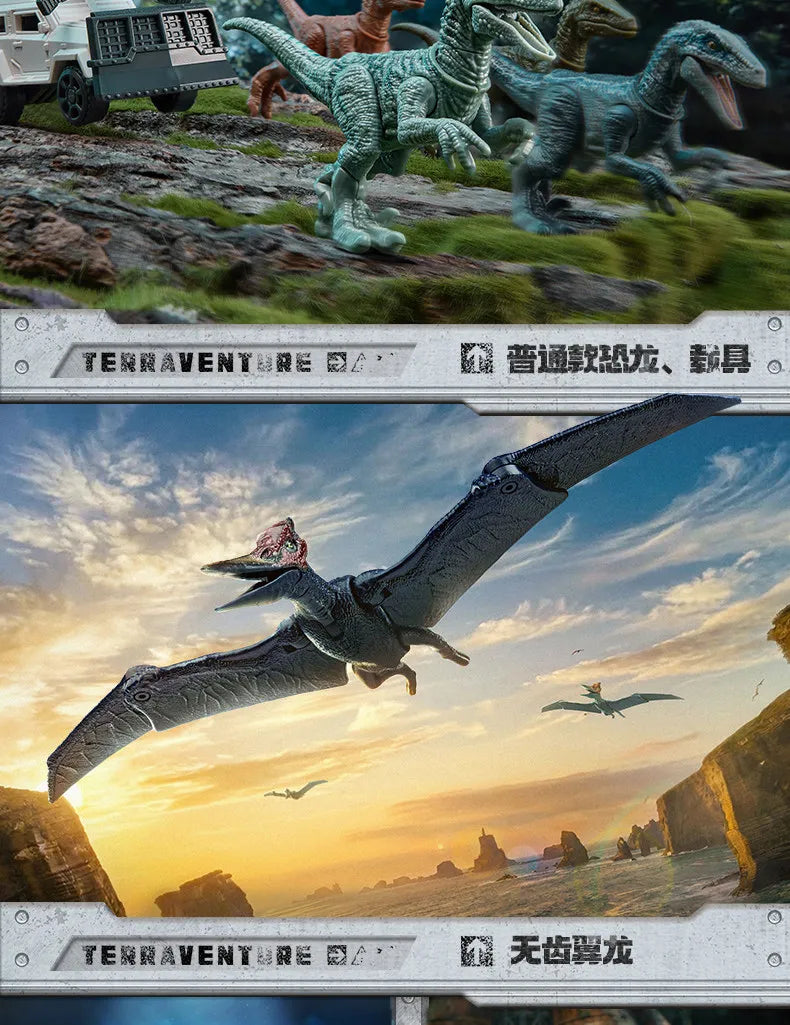 Blokees Jurassic World Dinosaurs Toy Velociraptor Triceratops Indominus T-Rex Model Collection Figure Kids Gift