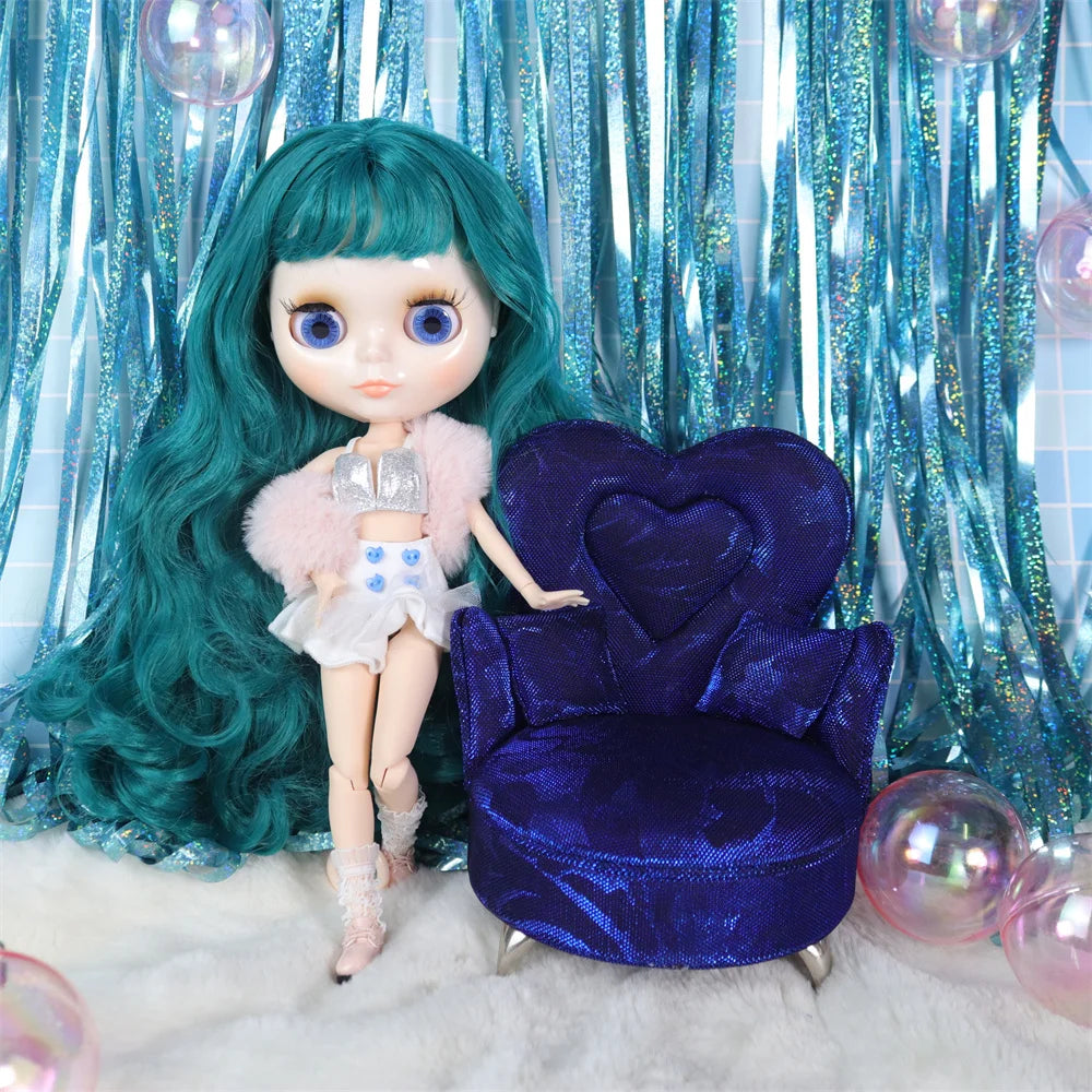 ICY DBS Blyth doll White Skin Glossy face Matte face Joint body with hand set A&B 1/6 bjd suitable diy makeup Special price