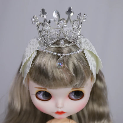 ICY DBS Blyth Doll Dress White Swan Ballet Suit Skirt 1/6 BJD Ob24 Anime Girls
